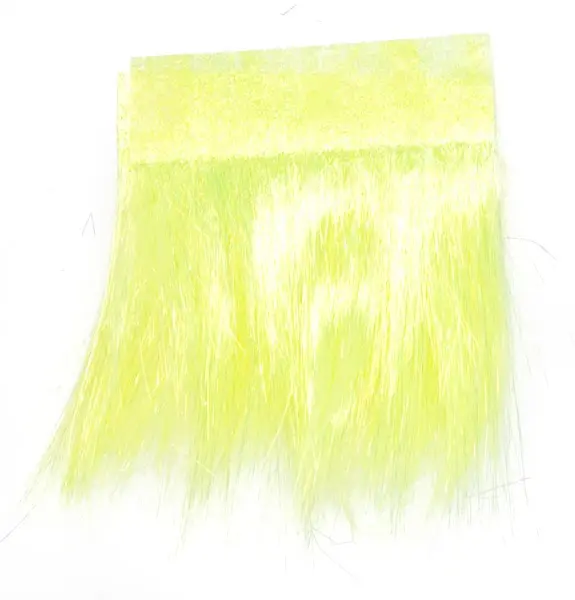 Veniard Fringe Wing Fluor Yellow Grymt vingmaterial med raka fibrer 