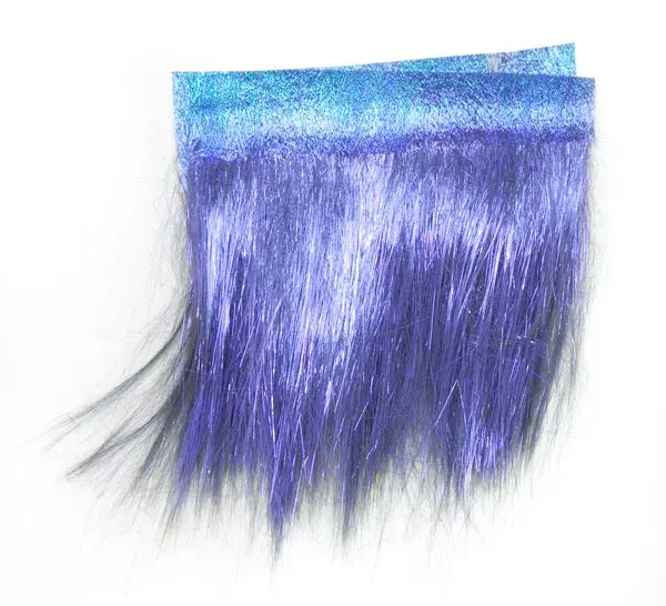 Veniard Fringe Wing Ultra Violet Grymt vingmaterial med raka fibrer 