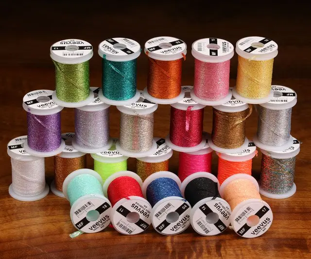 Veevus Mini Flatbraid Shiny Gold 