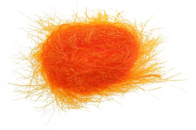 Polar Chenille - Fl. Orange The Fly Co. 