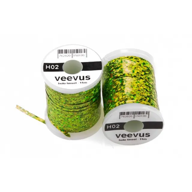 Veevus Holo Tinsel Chartreuse 