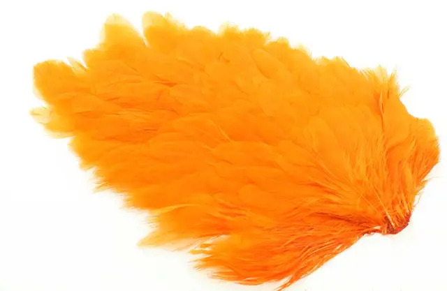 Ewing #1 Hen Saddle Orange Kvalitetsfjädrar 