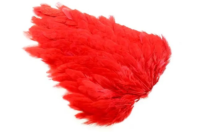 Ewing #1 Hen Saddle Red Kvalitetsfjädrar 