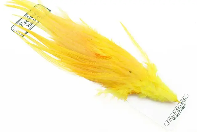 Ewing Wooly Bugger Pack Yellow Kvalitetsfjädrar 