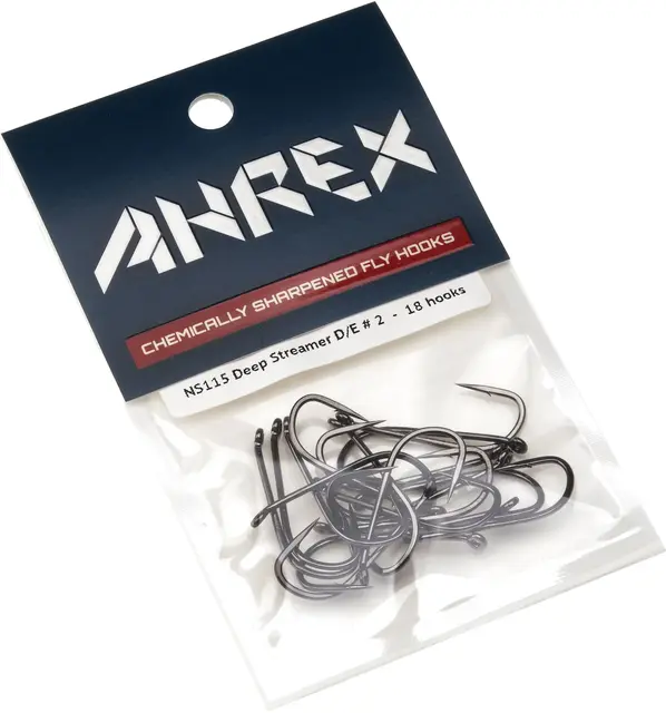 Ahrex NS115 Deep Streamer D/E #8 Svart finish - 18st 