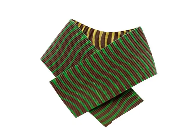 Barred Round Rubberlegs Brown/Green/Gold 