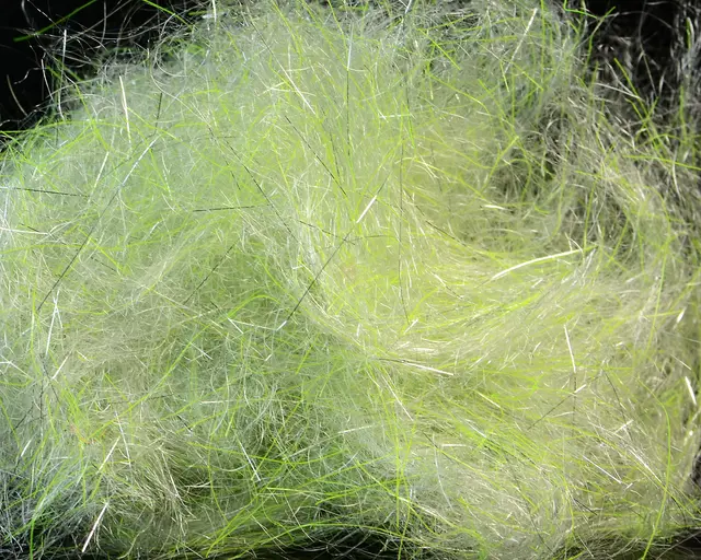 Spawn's Mega Simi Seal Dubbing UV Chartreuse Steel 