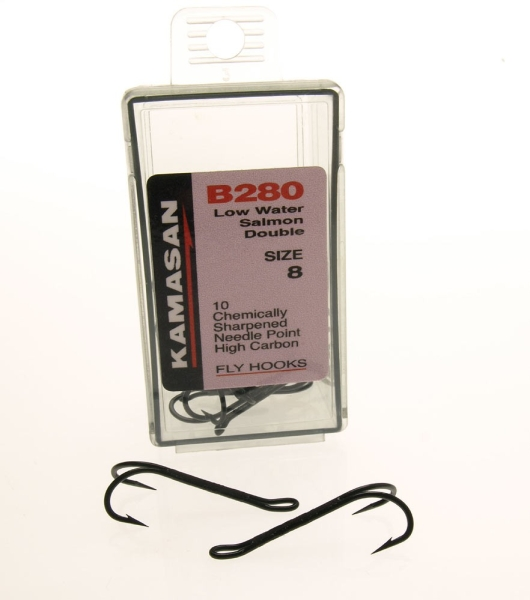 Kamasan B280 #12 Dubbelkrok til lax (10st) 