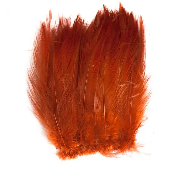 Cock Hackles - Rootbeer Vingmaterial  för fiskeflugor 