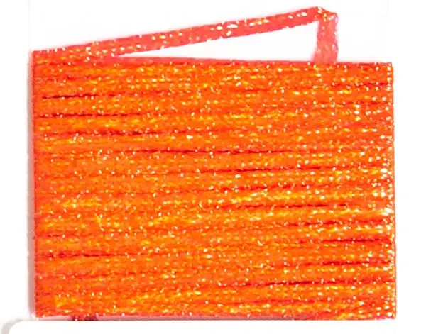Lagartun Flatbraid Fluo Red 5mm bred 