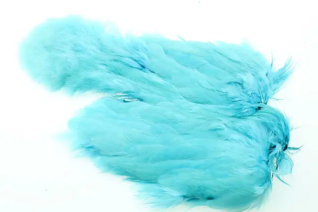 Ewing Silver Doc Blue Body Marabou Patch Kvalitetsfjädrar 