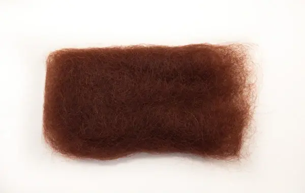 Angora Goat Dubbing - Fiery Brown Hareline (alternativ till cellull) 