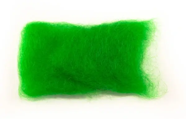 Angora Goat Dubbing - Highlander Green Hareline (alternativ till cellull) 