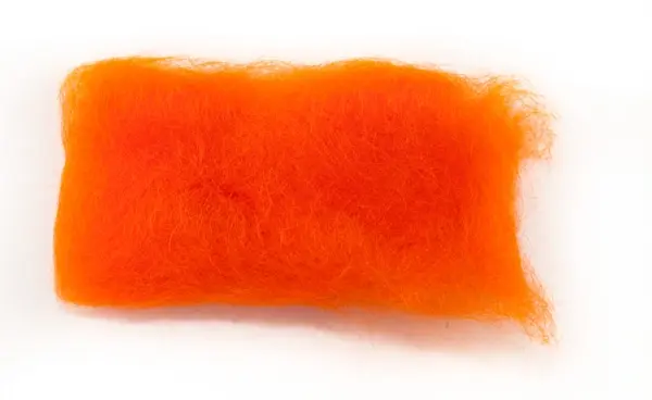 Angora Goat Dubbing - Hot Orange Hareline (alternativ till cellull) 