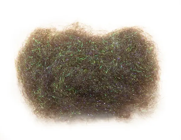 Ice Dub Olive Brown Høykvalitets dubbing 