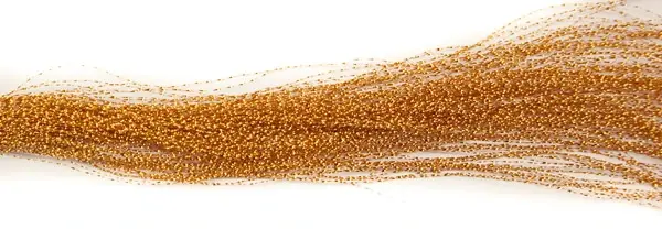 Krystal Flash - Gold Syntetiskt material till flugbinding 