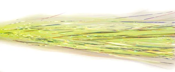 Mirror Flash - Yellow Syntetiskt material till flugbinding 