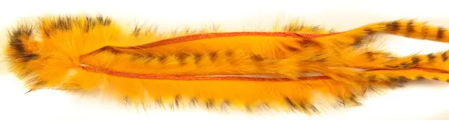 Barred Rabbit Zonker - Fl. Orange The Fly Co 