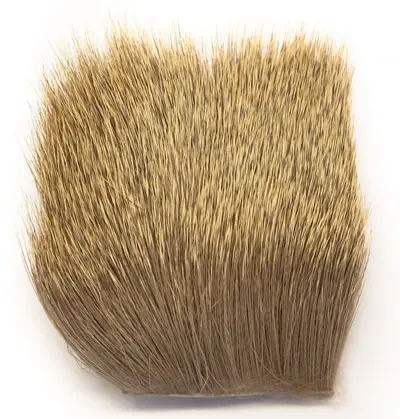 Elk Body Hair - Dark (Cow) Elk body hair 