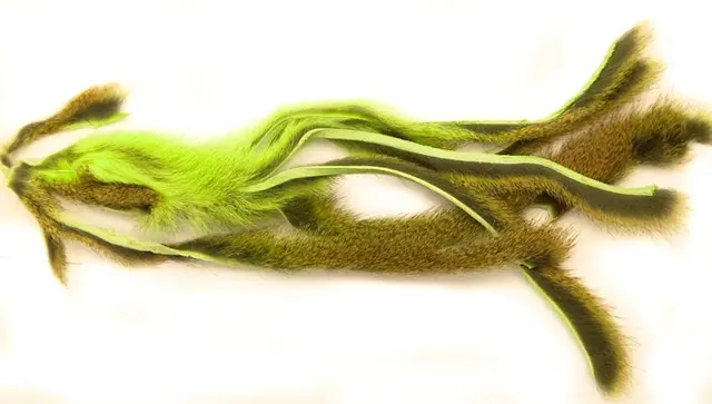 Pine Squirrel Zonker 2mm - Fl. Chart The Fly Co 