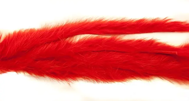 Rabbit Strips S-Cut 3mm - Red The Fly Co 