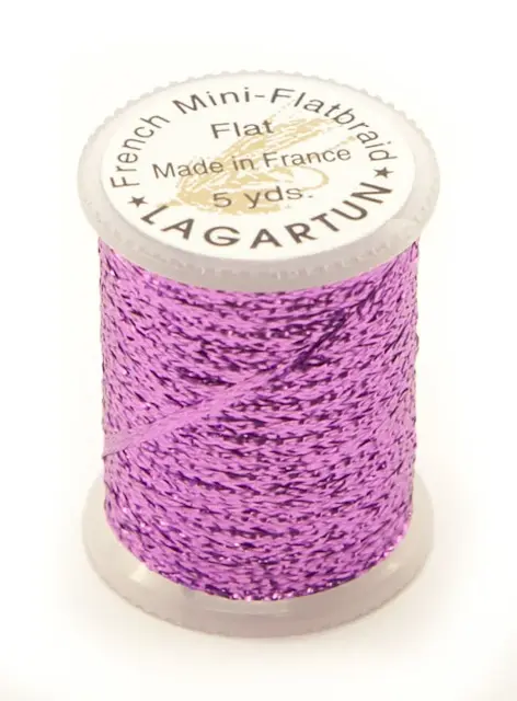 Lagartun Mini-Flatbraid Lilac 