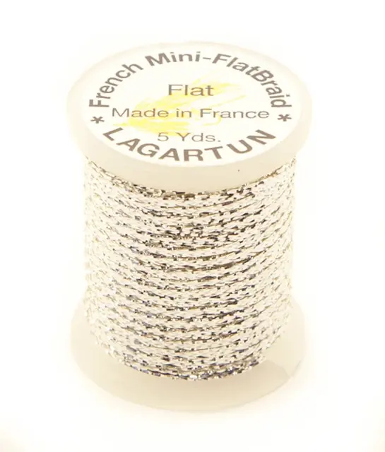 Lagartun Mini-Flatbraid Silver 