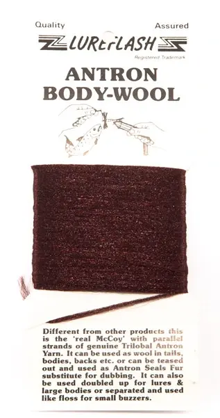 Antron Yarn Carded - Brown 