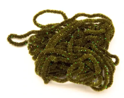 Crystal Antron Chenille str. S - Olive 