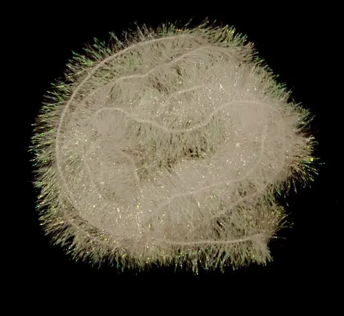 The Fly Co Krystal Chenille Pearl/White 