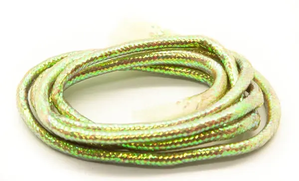 Mylarslang str. M - Pearl/Olive 