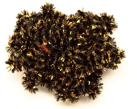 New Age Chenille - Copper Gold Black 