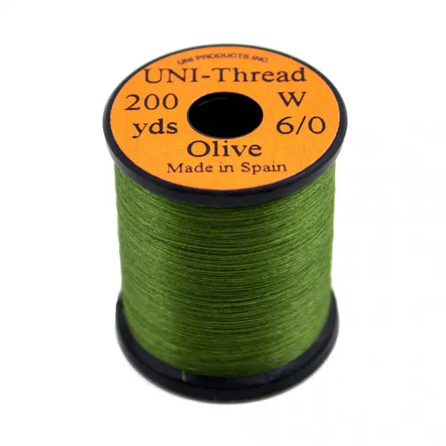 UNI Bindtråd  6/0 - Olive 200y 