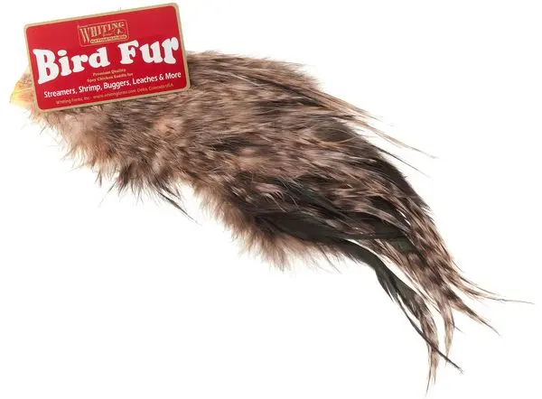 Whiting Bird Fur Grizzly/Salmon Fluene blir enda mer levende 