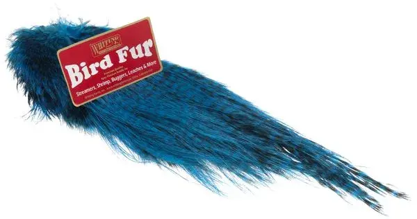 Whiting Spey Bird Fur Grizzly/Purple 