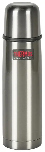 Thermos Light & Compact Termos Grå 0,5L Rostfri termos för kall och varm dryck 