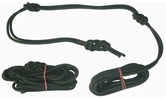 Ticket To The Moon Opphengstau 5mm Sort 