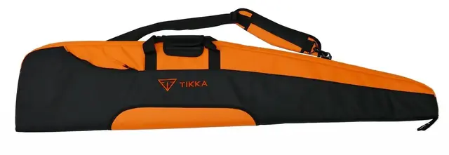 Tikka Vapenfodral, Svart / Orange Tikka Gevärsfodral 