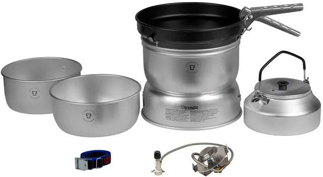 Trangia 25-4 UL med gasbrännare Perfekt Stormkök för familjer 