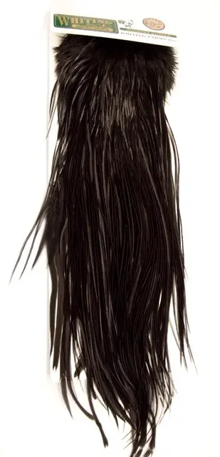 Hebert-Miner Saddle - Black Pro Grade gradering / (White dyed) 