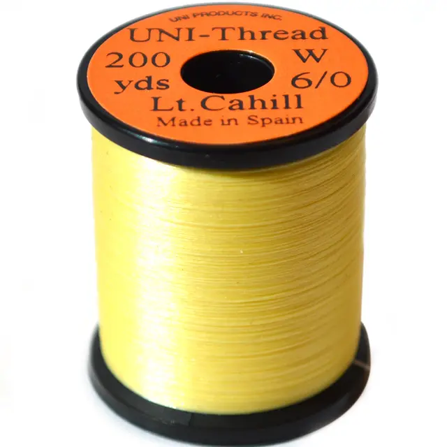 UNI Bindtråd  6/0 - perimrose/Lt. Cahill 200y 