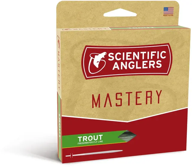 SA Mastery Trout Flyt WF #2 Green/Optic Green 