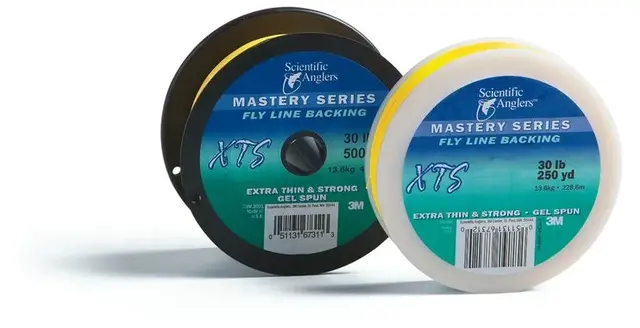 SA XTS Gel Spun backing 500yds 30lbs Yellow 