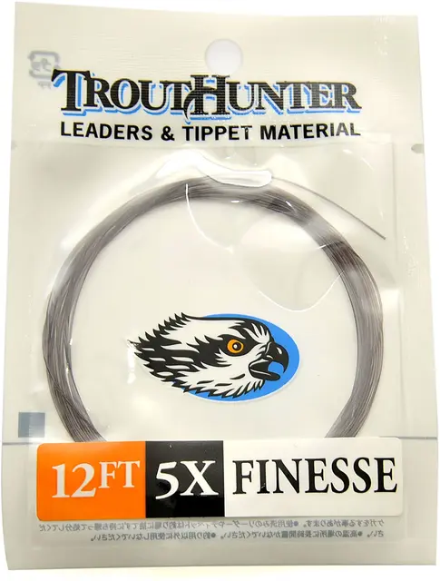 TroutHunter Finesse Leader 12' 7X 0,10mm 