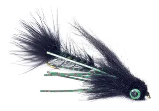 Umpqua Baby Gonga #8 Black Stor &#246;ringstreamer