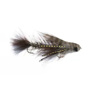Umpqua Baby Gonga #8 Gray Stor &#246;ringstreamer