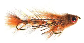 Umpqua Baby Gonga #8 Rust Stor &#246;ringstreamer