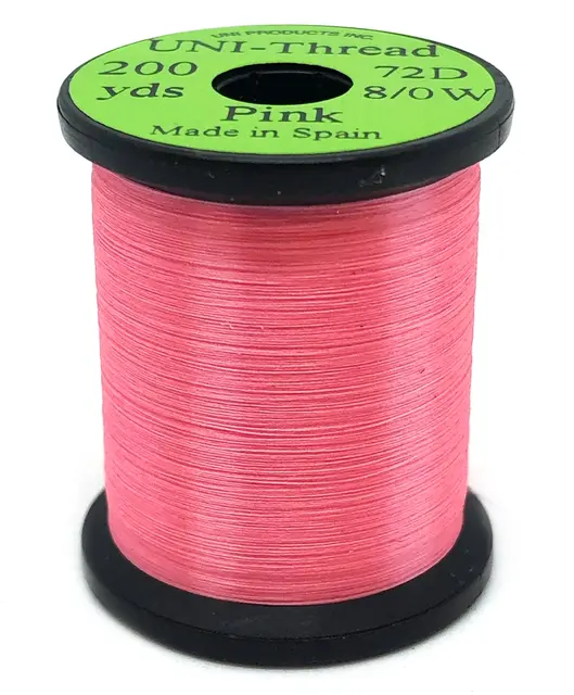 UNI Bindtråd  8/0 - Pink 200y 