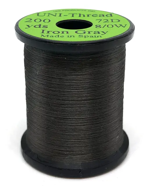 UNI Bindtråd  8/0 - Iron Grey 200y 
