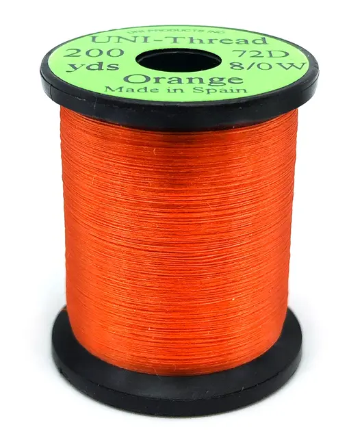 UNI Bindtråd  8/0 - Orange 200y 